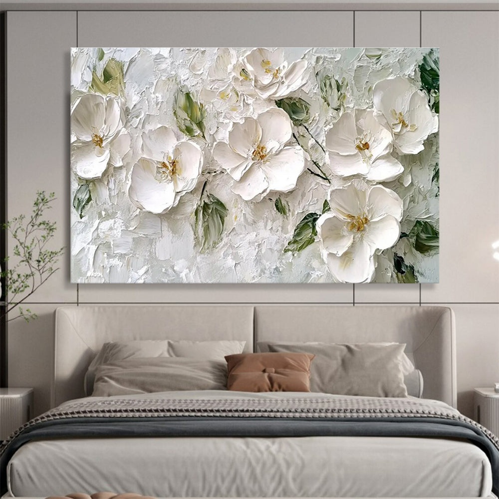 Colorful Flower Burst Energy Abstract Painting for Lively Dining Areas YHT304