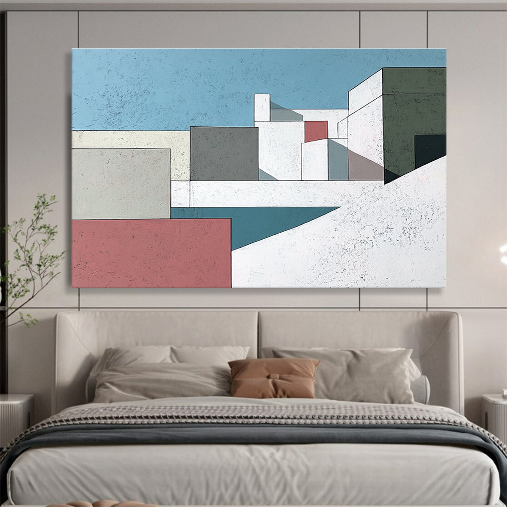 Architectural Geometric Abstract  Sleek Urban Simplicity ABS080