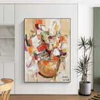 Abstract Still Life Painting for Eclectic Dining Areas GAB1112