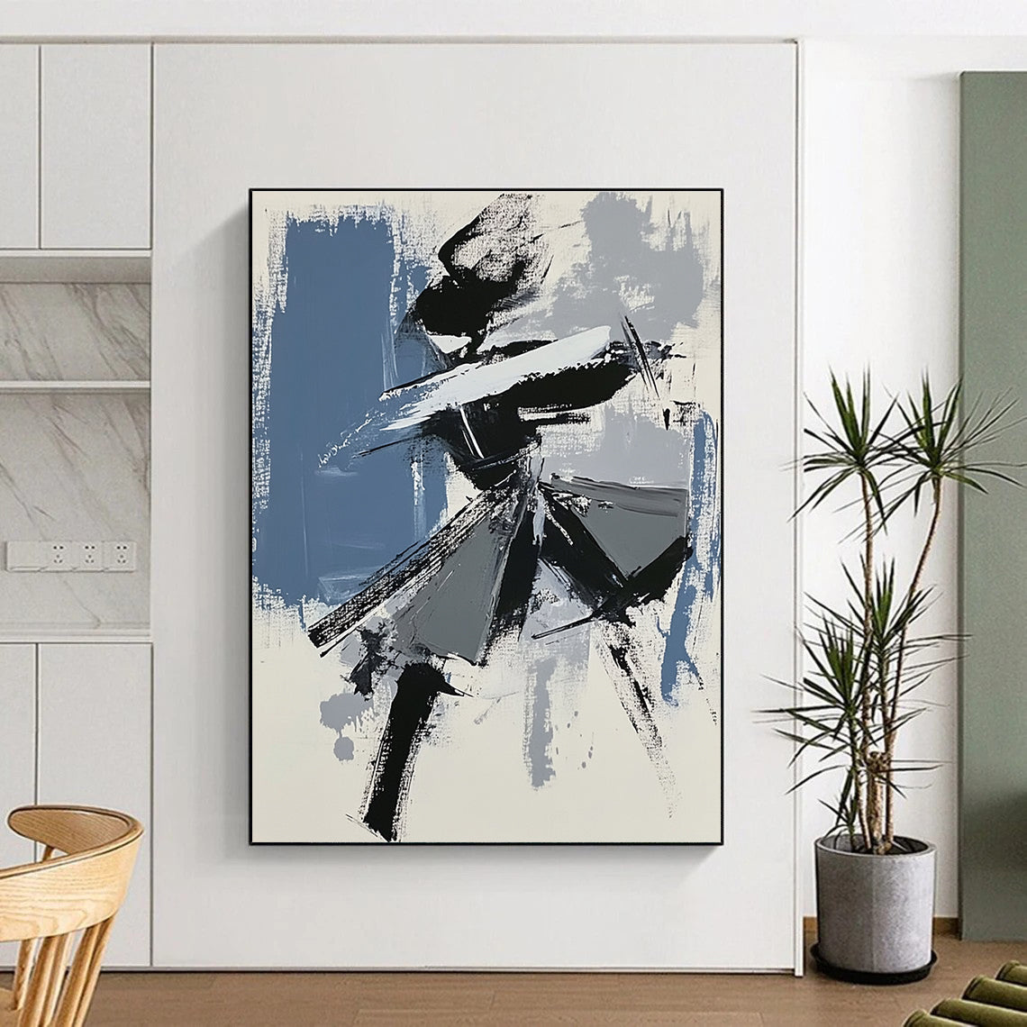 Abstract Dancer Painting for Bohemian - Style Living Rooms GAB1316