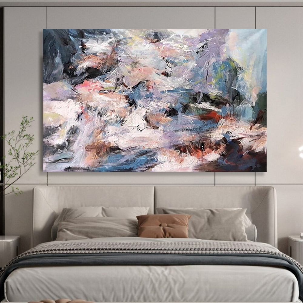 Vivid Chaos Abstract Painting for Creative Art Studios YHT151