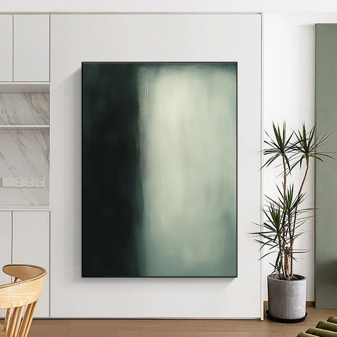 Minimalist Abstract Gradient Painting for Contemporary Studies GAB1147