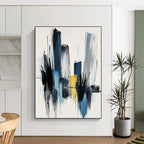 Cityscape Abstract Painting with Urban Energy WINK444