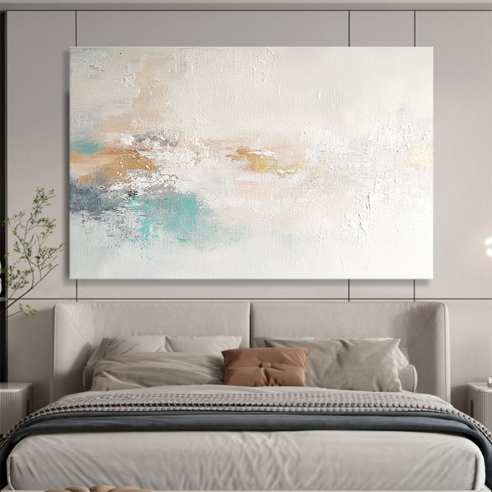 Soft Color Abstract Texture with Subtle Hues Abstract Painting ABS367