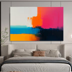 Vibrant Color - Block Abstract  Bold Contemporary Impact ABS079