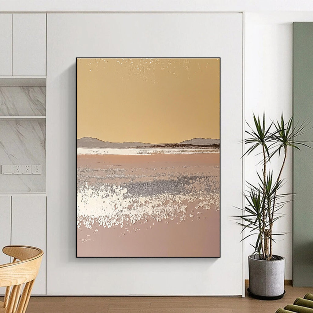 Minimalist Landscape Abstract Painting of Subtle Beauty GAB0113