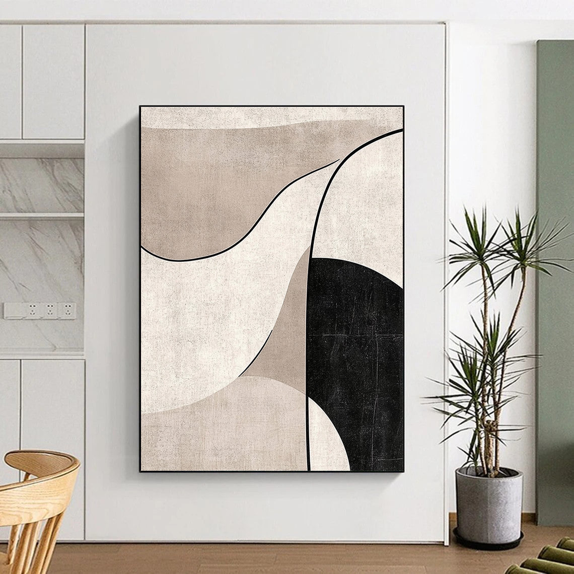 Minimalist Geometric Shapes - Modern Abstract Art GAB0502