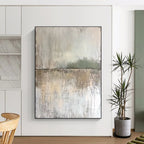 Textured Neutral Abstract Painting with Timeless Charm WINK703
