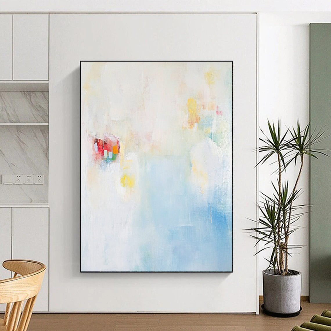 Soft Pastel Abstract - Dreamy Minimalist Abstract Art GAB0484