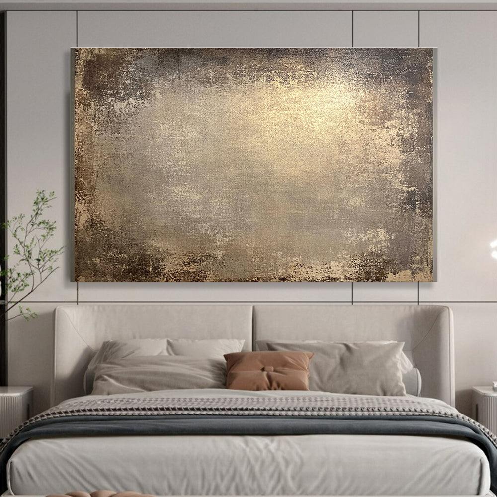 Textured Neutral Tones Timeless Elegance Abstract Painting ABS124