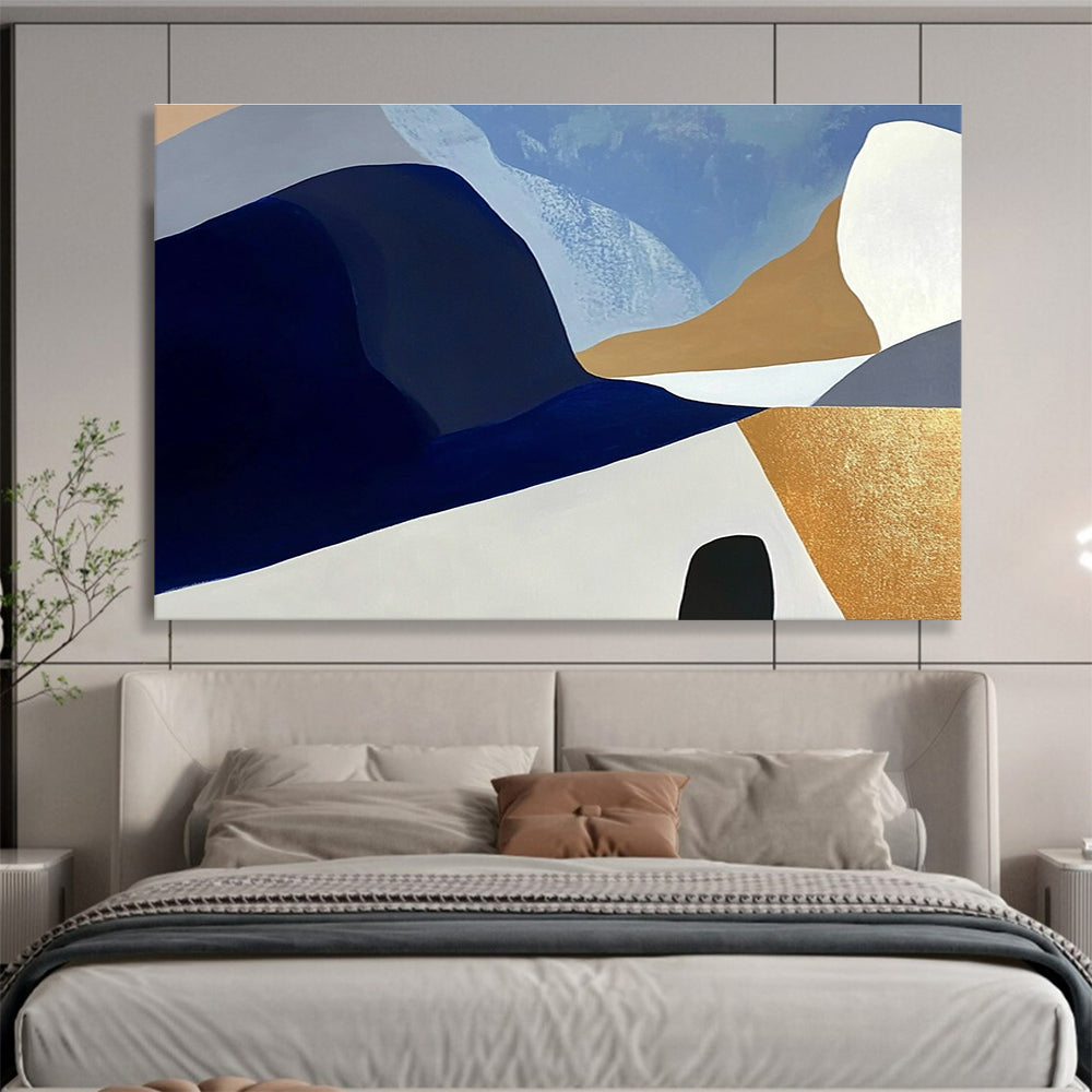Minimalist Color - Blocked Landscape  Modern Nature ABS036