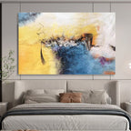 Color Fusion Abstract Painting for Art Galleries YHT156