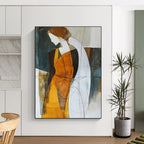 Abstract Figures in Color Painting for Modern Living GAB0716