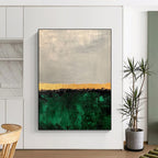 Landscape - Inspired Abstract Painting with Earthy Tones WINK819