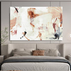 Subtle Hue Abstract Painting for Minimalist Dining Rooms YHT145