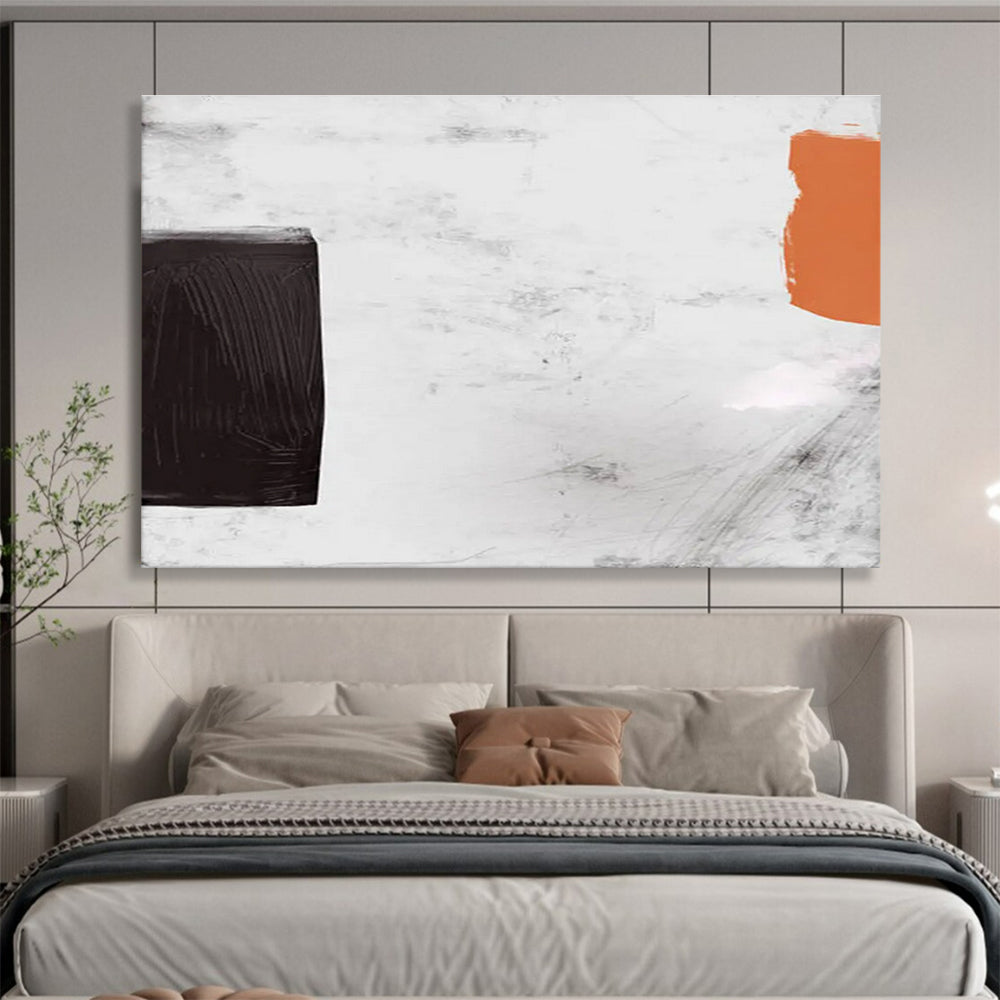 Bold Block Abstract Painting for Modern Art Galleries YHT146