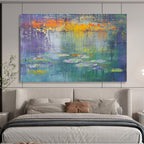 Abstract Water Lilies - Reimagining a Classic ABS025