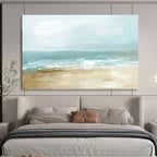 Minimalist Sea - Sky Abstraction Abstract Painting ABS136