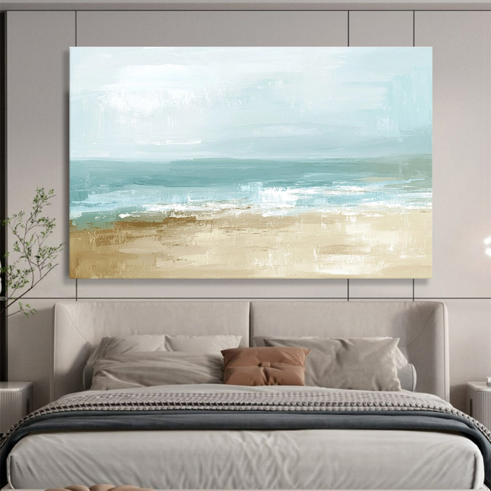 Minimalist Sea - Sky Abstraction Abstract Painting ABS136