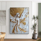 Handmade Large Custom Abstract Painting for Bedroom & Living Room GAB1519