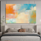 Colorful Abstract Blend Painting with Soft Transitions ABS283