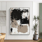 Monochromatic Abstract Painting with Subtle Depth WINK315