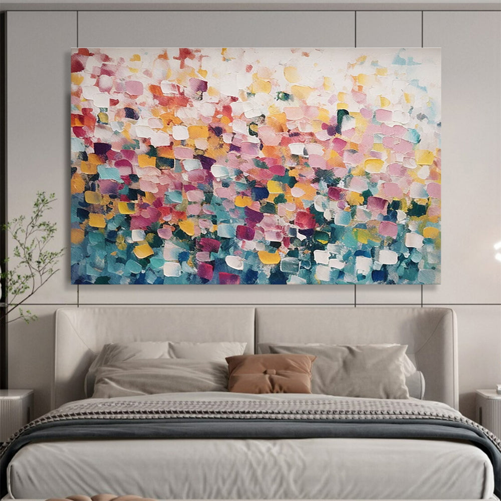 Rainbow Dot Abstract Painting for Art - Lovers’ Studios YHT162