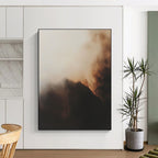 Misty Abstract Landscape Painting for Serene Spa Retreats GAB1161