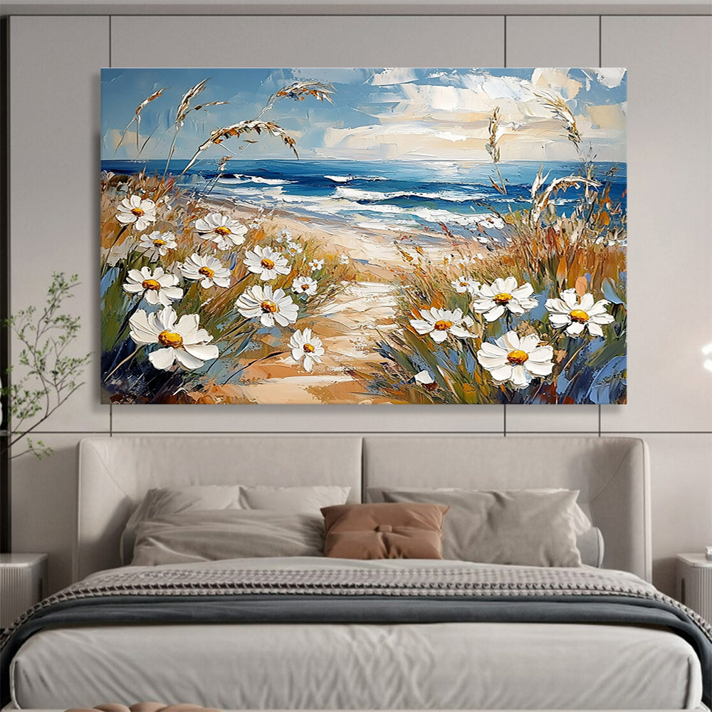 Beach with Daisies - A Summer Idyll ABS012