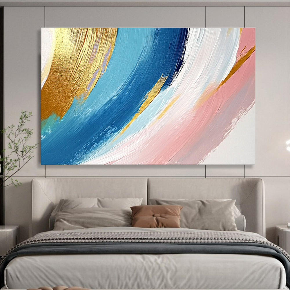 Gold - Accented Color Swirls  Luxe and Lively ABS035