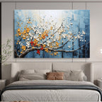 3D Blossom Tree Abstract Painting for Elegant Living Rooms YHT160