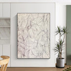 Tangled Black Lines Abstract Expressionist Painting for Bold Interiors GAB1531